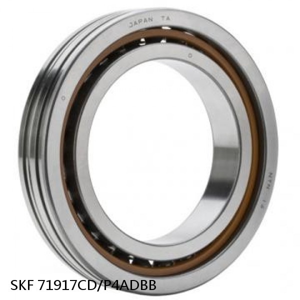 71917CD/P4ADBB SKF Super Precision,Super Precision Bearings,Super Precision Angular Contact,71900 Series,15 Degree Contact Angle