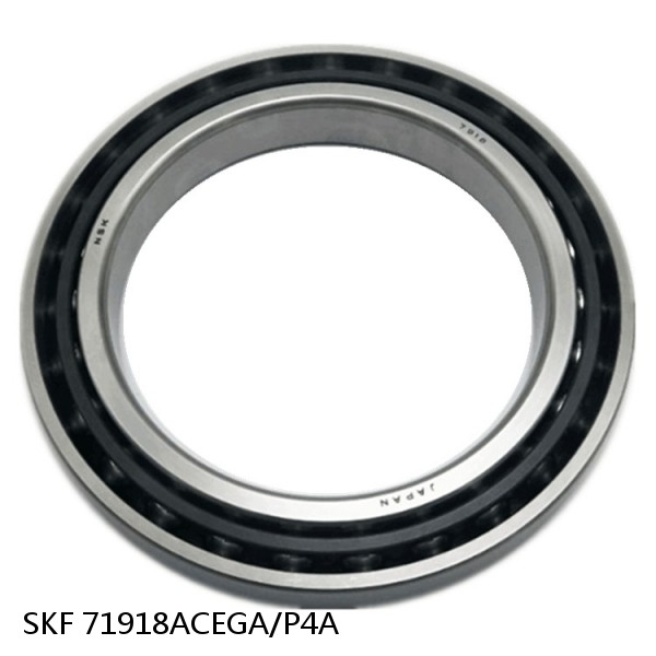 71918ACEGA/P4A SKF Super Precision,Super Precision Bearings,Super Precision Angular Contact,71900 Series,25 Degree Contact Angle