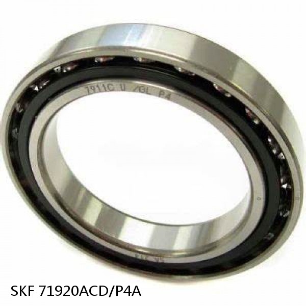 71920ACD/P4A SKF Super Precision,Super Precision Bearings,Super Precision Angular Contact,71900 Series,25 Degree Contact Angle