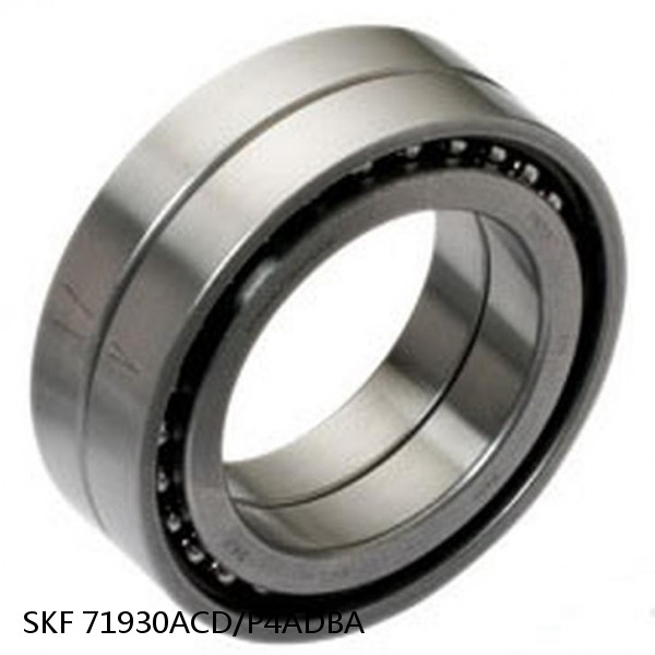 71930ACD/P4ADBA SKF Super Precision,Super Precision Bearings,Super Precision Angular Contact,71900 Series,25 Degree Contact Angle