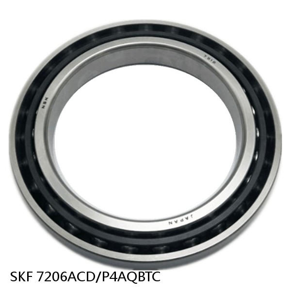 7206ACD/P4AQBTC SKF Super Precision,Super Precision Bearings,Super Precision Angular Contact,7200 Series,25 Degree Contact Angle