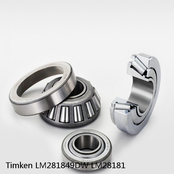 LM281849DW LM28181 Timken Tapered Roller Bearing