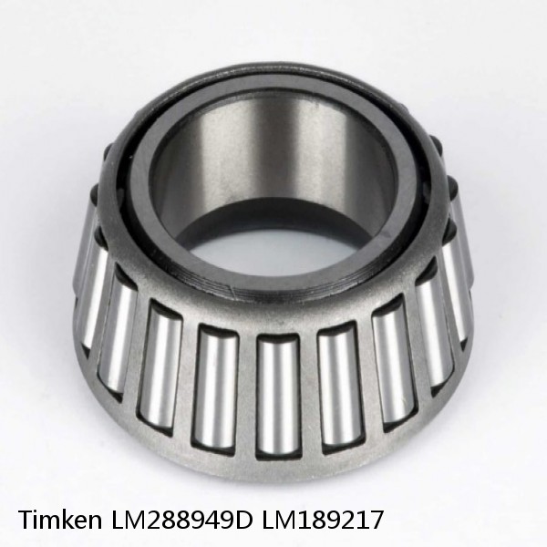 LM288949D LM189217 Timken Tapered Roller Bearing