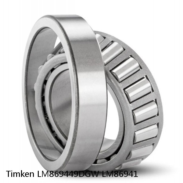 LM869449DGW LM86941 Timken Tapered Roller Bearing